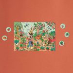 Londji®: Puzzle kieszonkowe z grą obserwacyjną Ogród 24 el. - obrazek 2