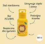 SASSI: Butelka termiczna 350 ml Lew - obrazek 4