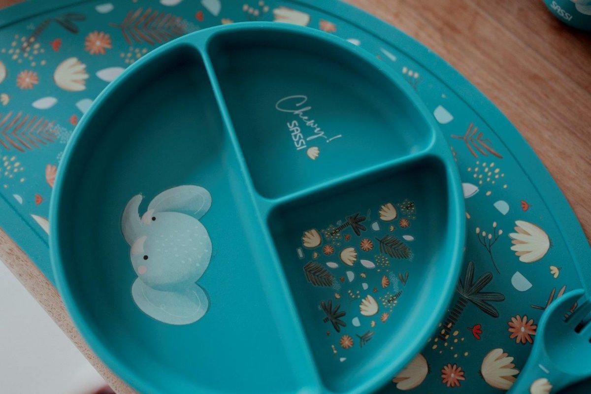 SASSI: Mata podkładka silikonowa na stół Słonik - obrazek 3