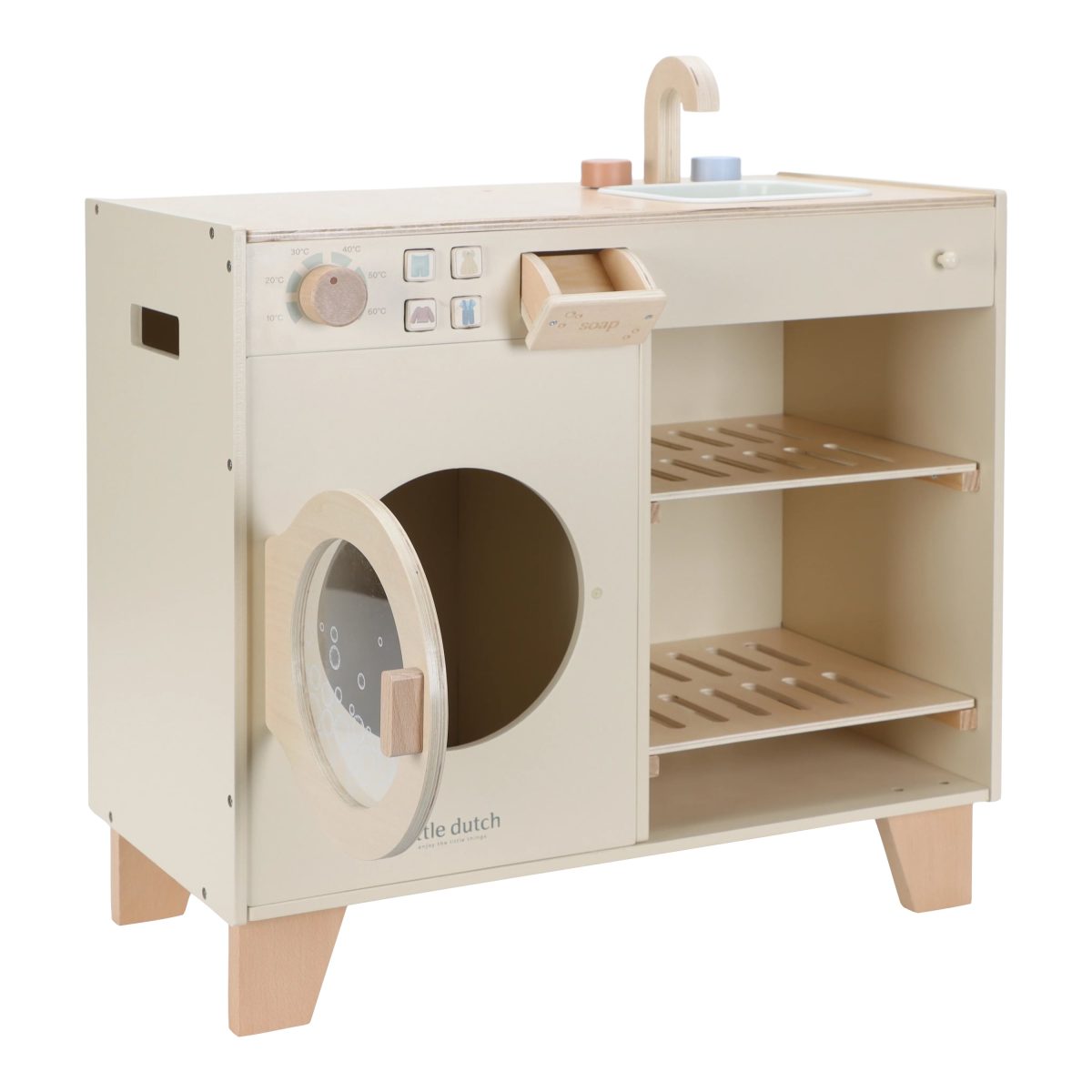 wooden-washing-machine-ld2497-product-10 Little Dutch: drewniana pralka ze zlewozmywakiem - obrazek 4