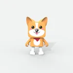 MOB: tańczący głośnik Piesek Corgi