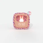 MOB: budzik z lampką Billy Leopard Rose