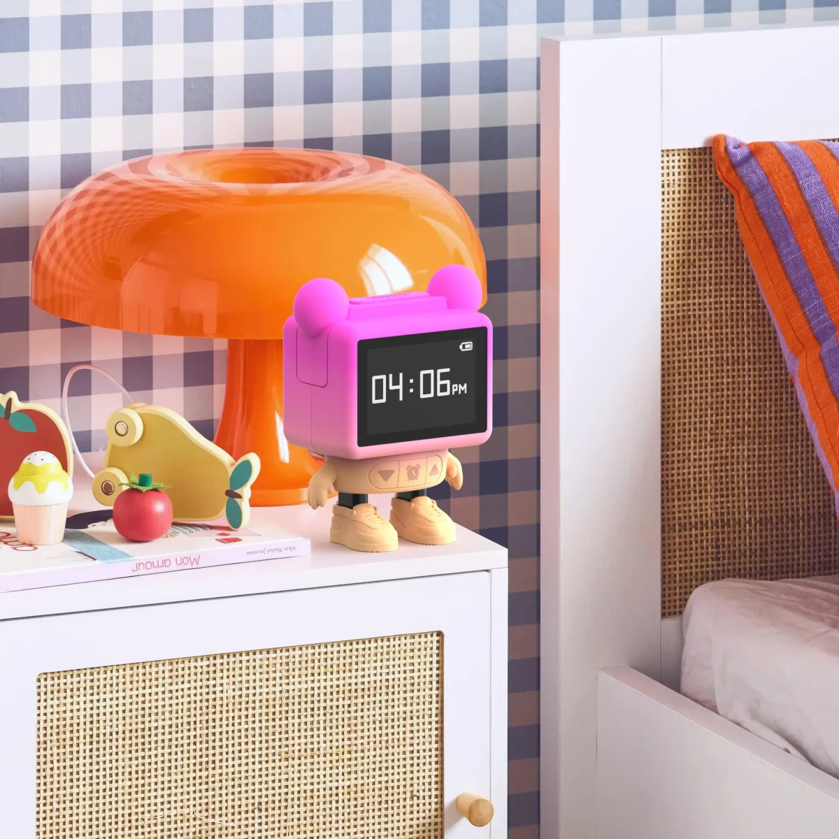 MOB: tańczący budzik różowy - obrazek 2