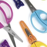 MILAN: nożyczki szkolne biedronki z osłonką na ostrze 1 szt. - obrazek 2