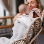 BabyOno: Kocyk bawełniany z ociepleniem szary 75×100 cm - obrazek 5