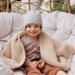 BabyOno: Kocyk bawełniany z ociepleniem beżowy 75×100 cm - obrazek 3