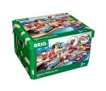 BRIO World - Kolejka + DROGA zestaw Deluxe 87 el.