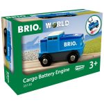 BRIO World - LOKOMOTYWA CARGO NA BATERIE