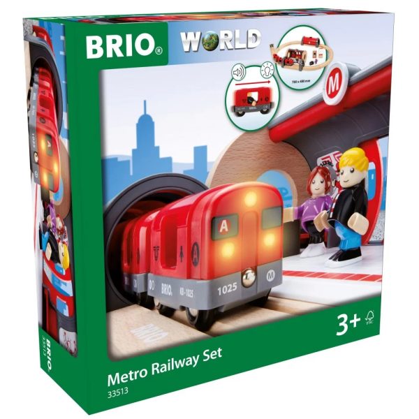BRIO World - Zestaw Startowy Metro / DWORZEC KOLEJOWY