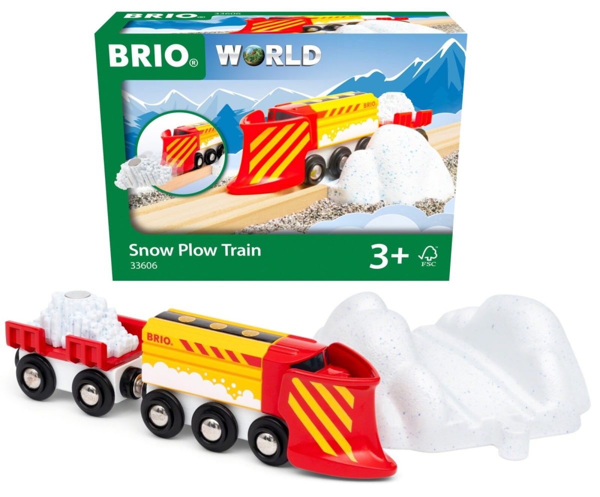BRIO World - Pociąg z Pługiem Śnieżnym - obrazek 5