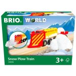 BRIO World - Pociąg z Pługiem Śnieżnym