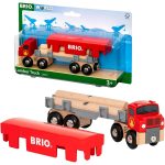 BRIO World - Ciężarówka do przewozu drewna