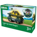 BRIO World - Świecący Wagon ze Złotem