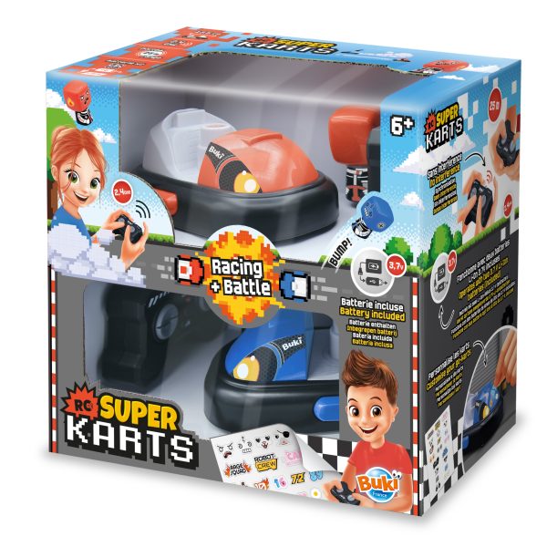 Buki: 2 gokarty zdalnie sterowane 6+