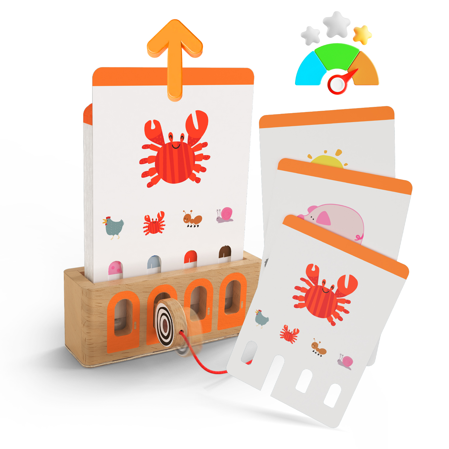 4260771791651 (1) TOPBRIGHT: edukacyjna gra karciana z kluczem logiczne łamigłówki poziom podstawowy 36m+ - obrazek 1