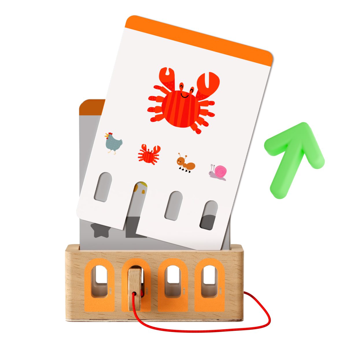 TOPBRIGHT: edukacyjna gra karciana z kluczem logiczne łamigłówki poziom podstawowy 36m+ - obrazek 6