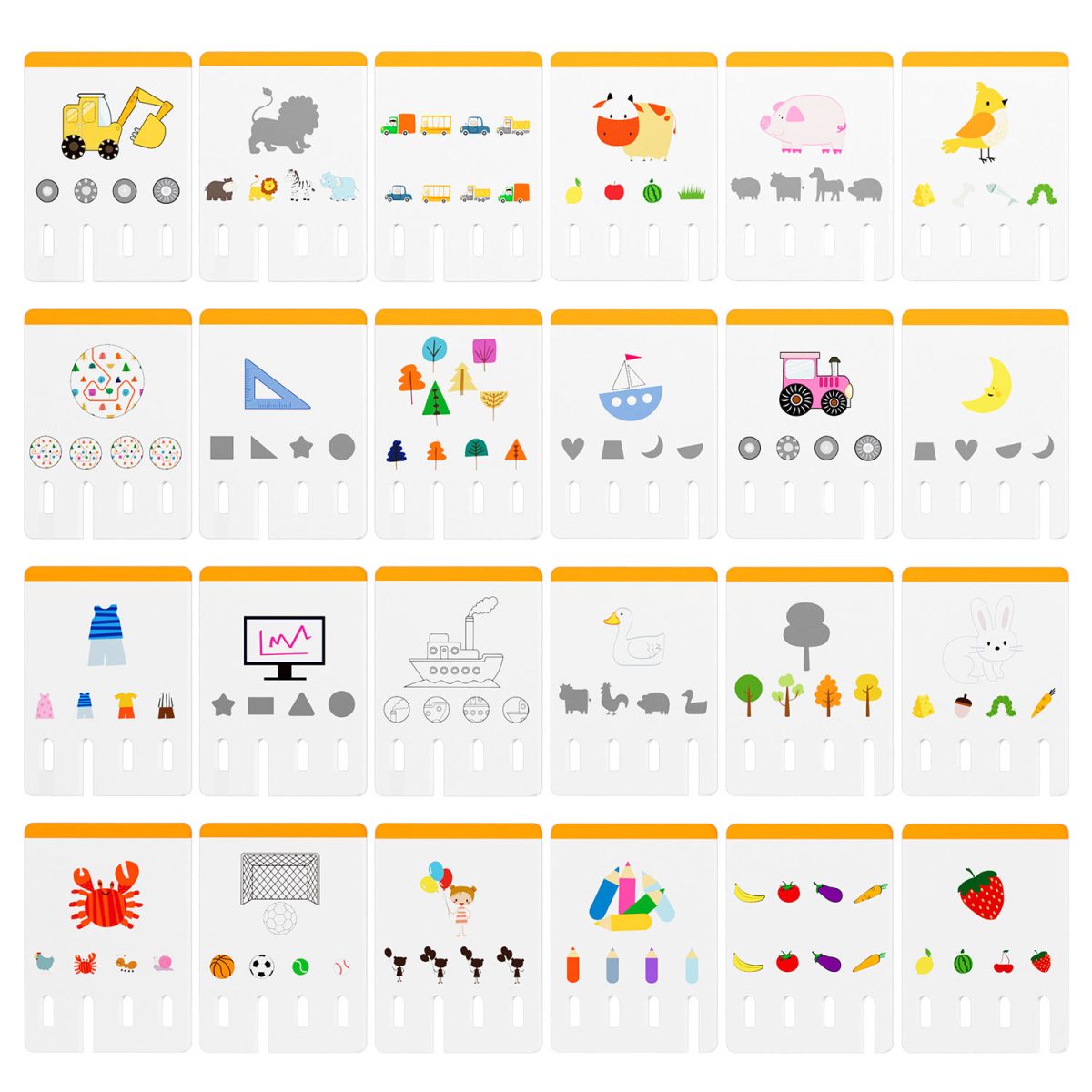 TOPBRIGHT: edukacyjna gra karciana z kluczem logiczne łamigłówki poziom podstawowy 36m+ - obrazek 8