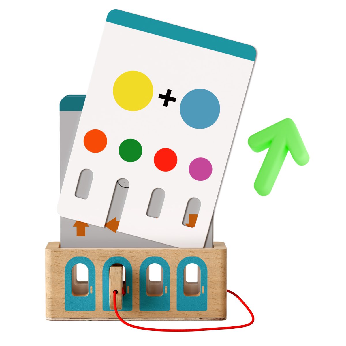 TOPBRIGHT: edukacyjna gra karciana z kluczem logiczne łamigłówki poziom ekspert 36m+ - obrazek 6