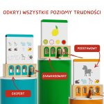 TOPBRIGHT: edukacyjna gra karciana z kluczem logiczne łamigłówki poziom ekspert 36m+ - obrazek 7