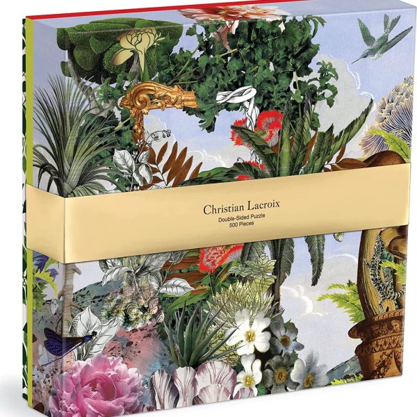 Galison: dwustronne puzzle Christian Lacroix – Jardin Des Rêves 500 elementów