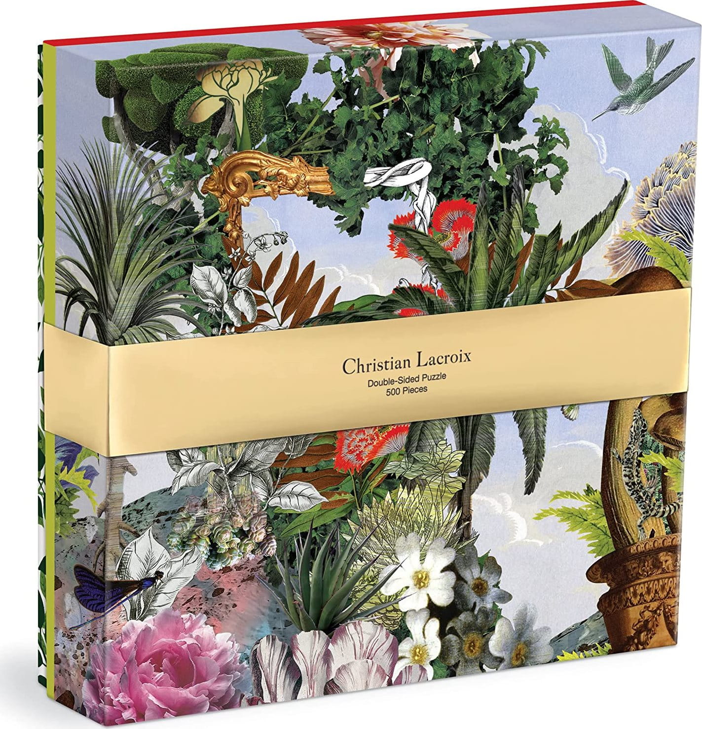 62245 Galison: dwustronne puzzle Christian Lacroix – Jardin Des Rêves 500 elementów - obrazek 1