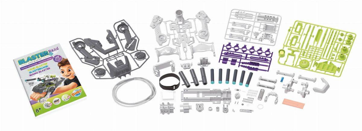 Buki: Wyrzutnia pneumatyczna na rękę BLASTER 8+ - obrazek 2