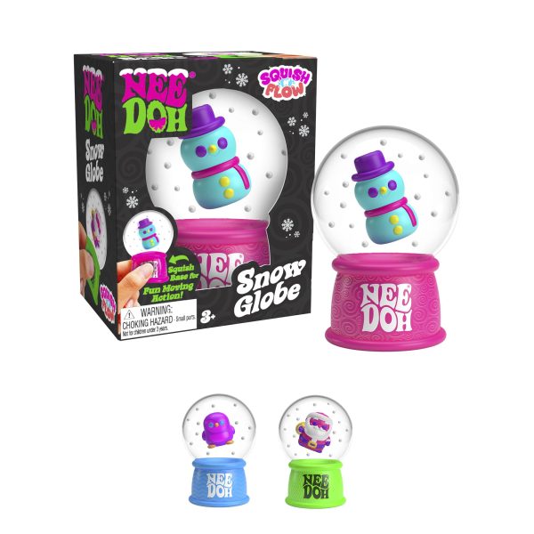 Schylling: gniotek sensoryczny KULA ŚNIEGOWA / Christmas Snow Globe