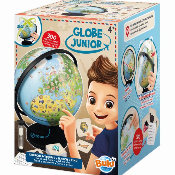 Buki: Globus Junior z obrazkami 4+