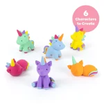 Tiger Tribe: zestaw plastyczny piankolina Jednorożce - obrazek 7