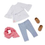 Our Generation: Lalka MIRNA 46cm – MUZUŁMANKA z dołeczkami w policzkach - obrazek 2