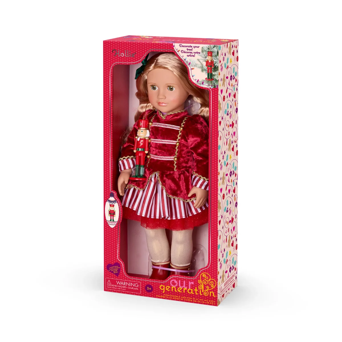 Our Generation: Lalka świąteczna HOLLIE – limitowana edycja kolekcjonerska - obrazek 5