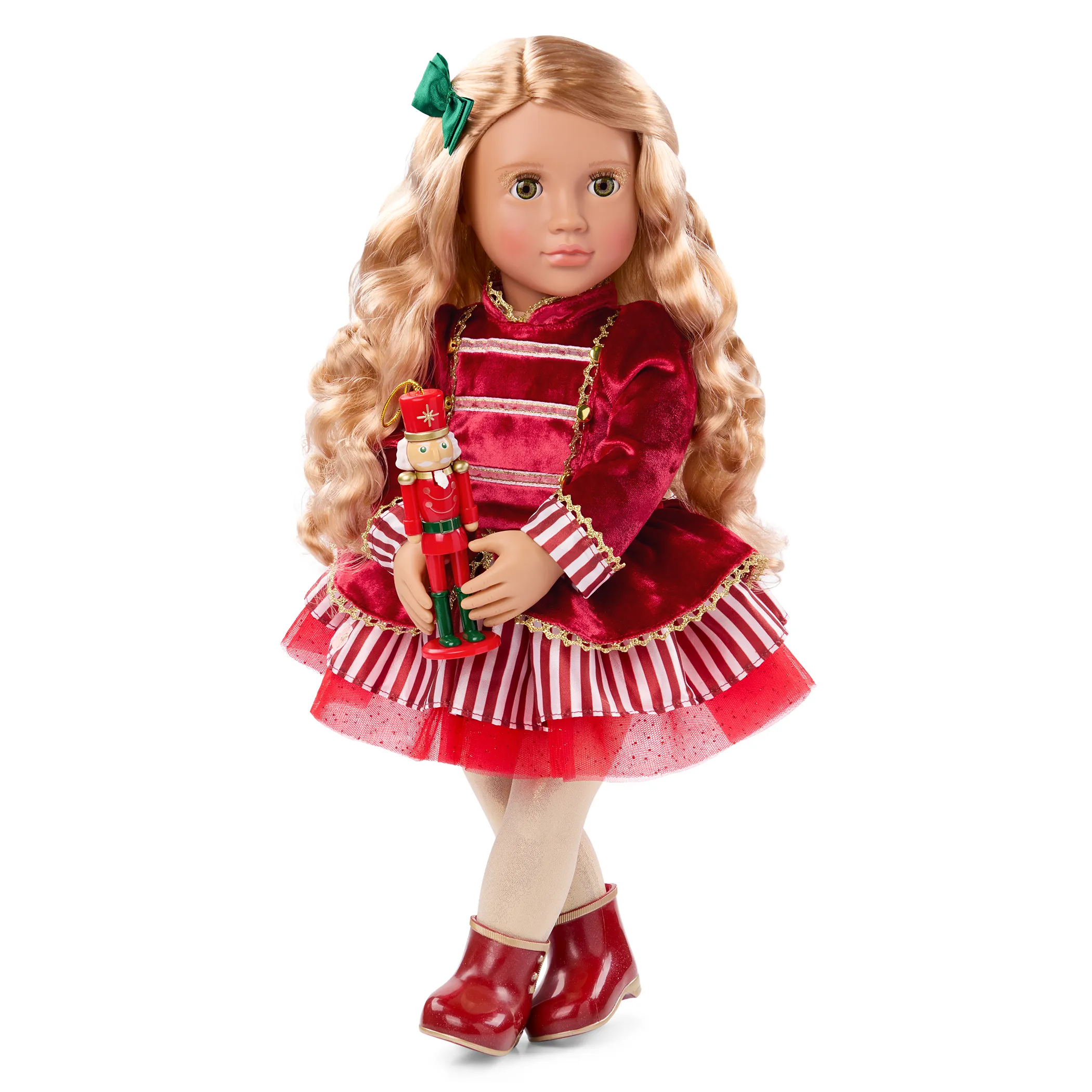 BD31745_DP_A-2 Our Generation: Lalka świąteczna HOLLIE – limitowana edycja kolekcjonerska - obrazek 1