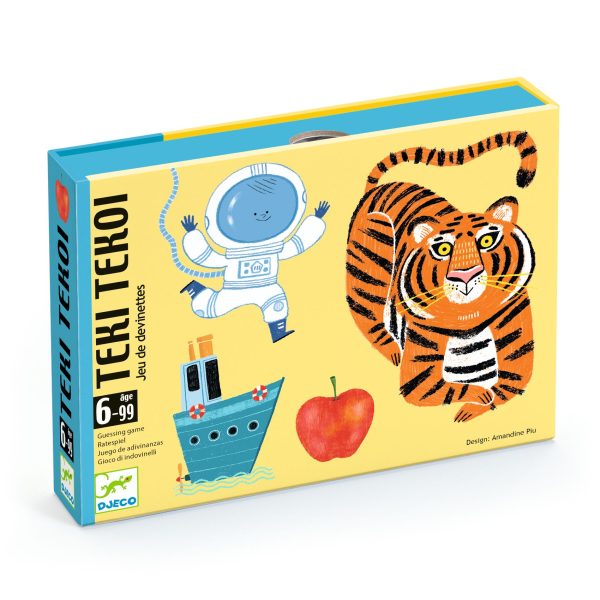 Djeco: Gra karciana Kim jestem? Téki-Tékoi 6+