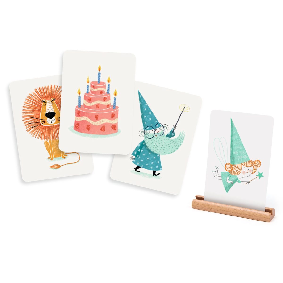 Djeco: Gra karciana Kim jestem? Téki-Tékoi 6+ - obrazek 2