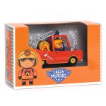 Djeco: Autko CRAZY MOTORS - LITTLE FIRE TRUCK - obrazek 2