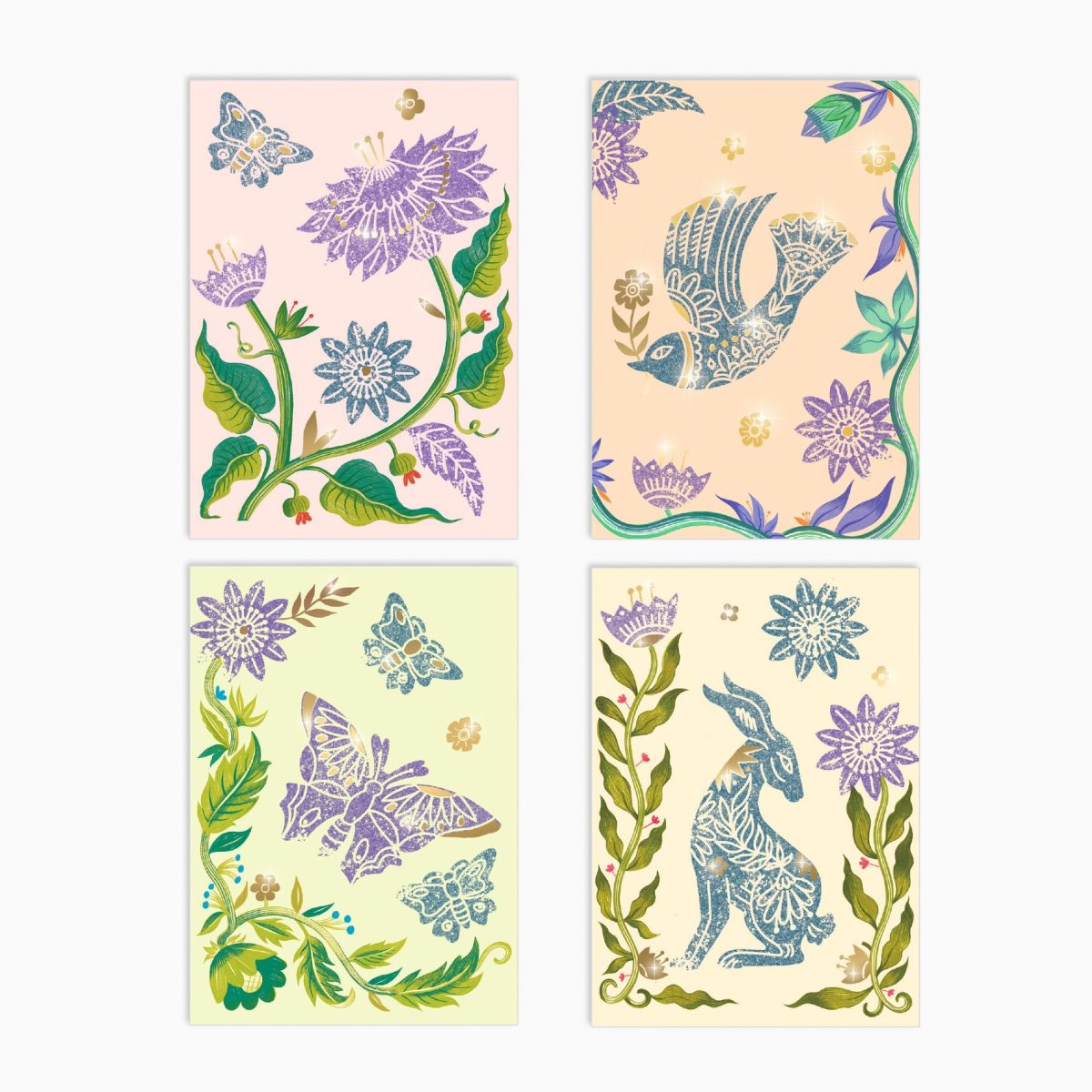 Djeco: Zestaw artystyczny grawerowanie pieczątek NATURA 7+ - obrazek 4