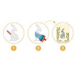 Djeco: Zestaw artystyczny grawerowanie pieczątek NATURA 7+ - obrazek 5