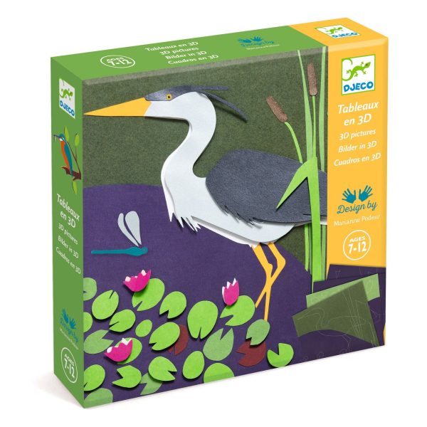 Djeco: Zestaw artystyczny NAD WODĄ 7+