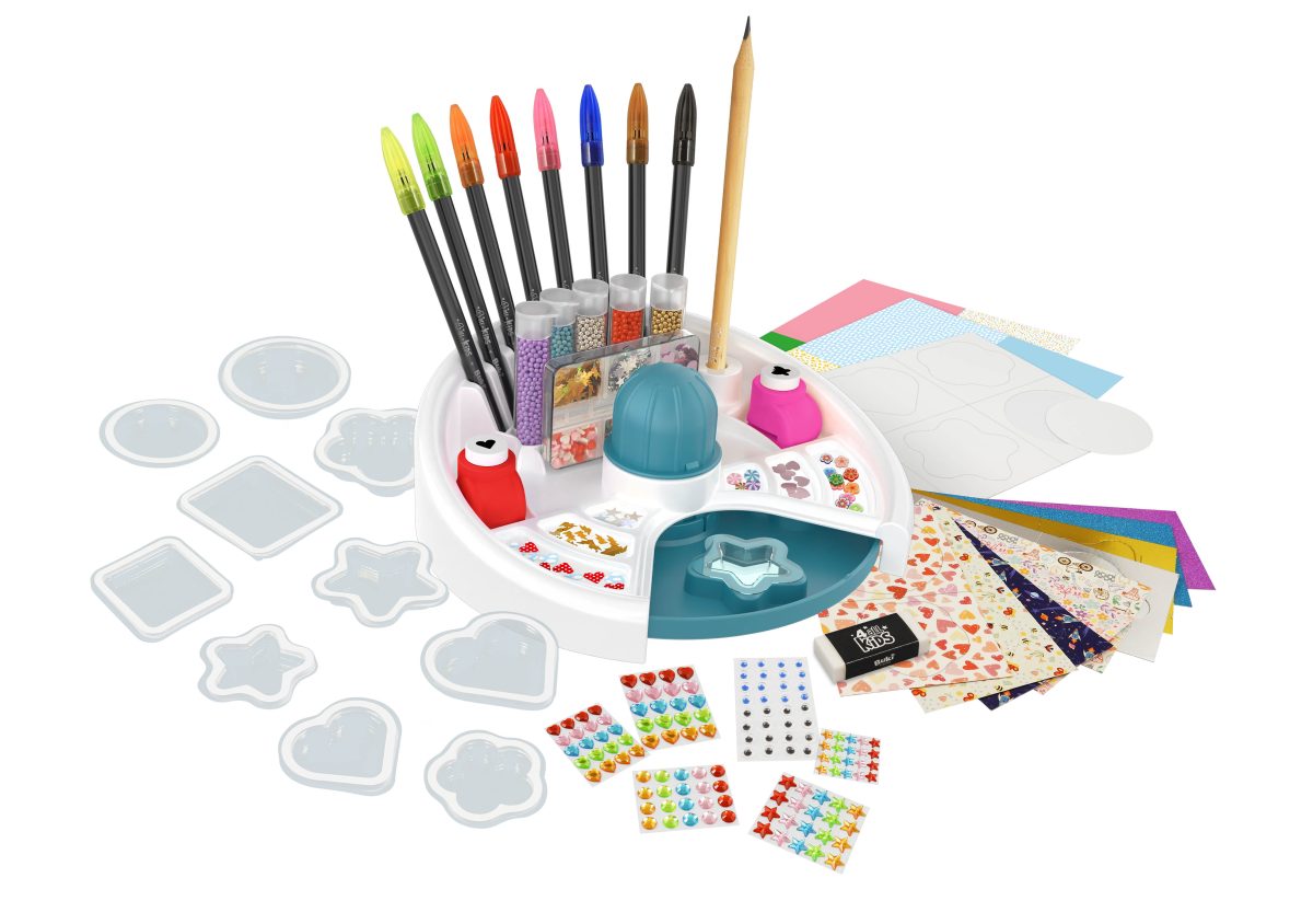 Buki: Zestaw art. Fabryka naklejek 3D 6+ - obrazek 2