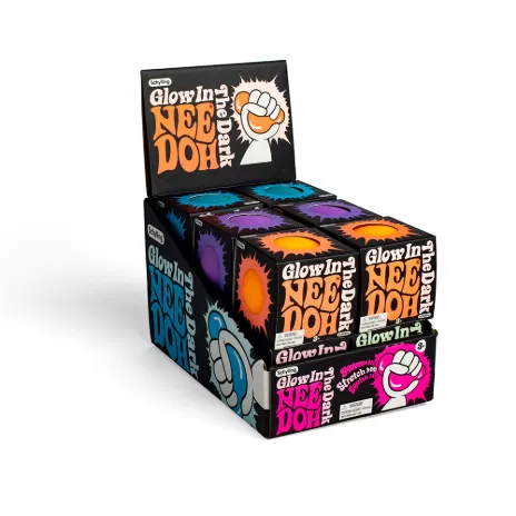 Schylling: gniotek sensoryczny ŚWIECĄCY w ciemności / Glow In The Dark Needoh