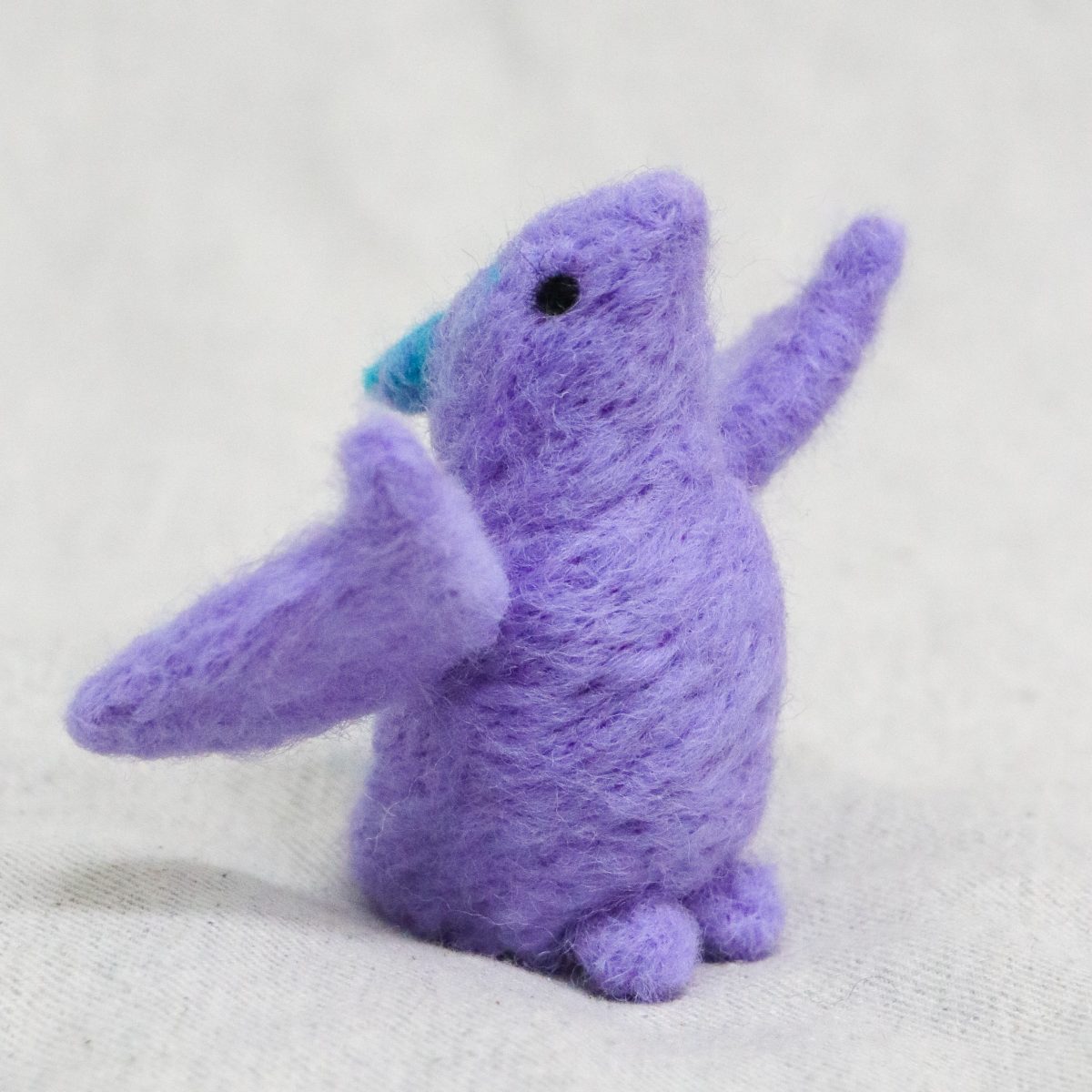 AGNA WOOL ART: Ufilcuj go sam! Zestaw do filcowania Pterodaktyl - obrazek 2