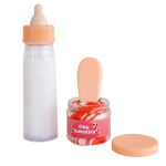 Tiny Harlow: magiczna butelka i słoiczek z łyżeczką do karmienia lalek Christmas Candy Cane