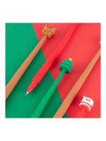 APLI KIDS: Elastyczny długopis żelowy Christmas CHOINKA - obrazek 2