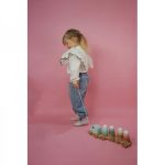 Jabadabado: Drewniany pociąg z lodami do układania - obrazek 4