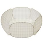 3 Sprouts Basen Piłeczkowy Gingham Beige
