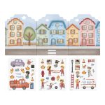 Little Dutch: naklejki wielokrotnego użytku Jim & Friends - obrazek 3