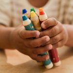 Little Dutch: drewniane, grube kredki Jim & Friends - obrazek 2