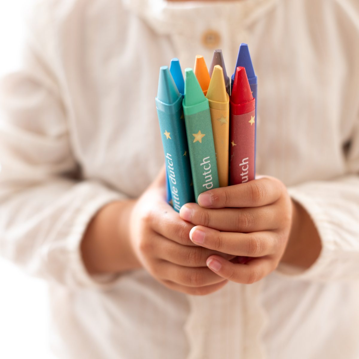 Little Dutch: kredki woskowe Jim & Friends - obrazek 2