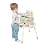 Janod: mała drewniana kuchnia z akcesoriami Shiny Grandma 3+ - obrazek 3