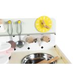 Janod: mała drewniana kuchnia z akcesoriami Shiny Grandma 3+ - obrazek 4